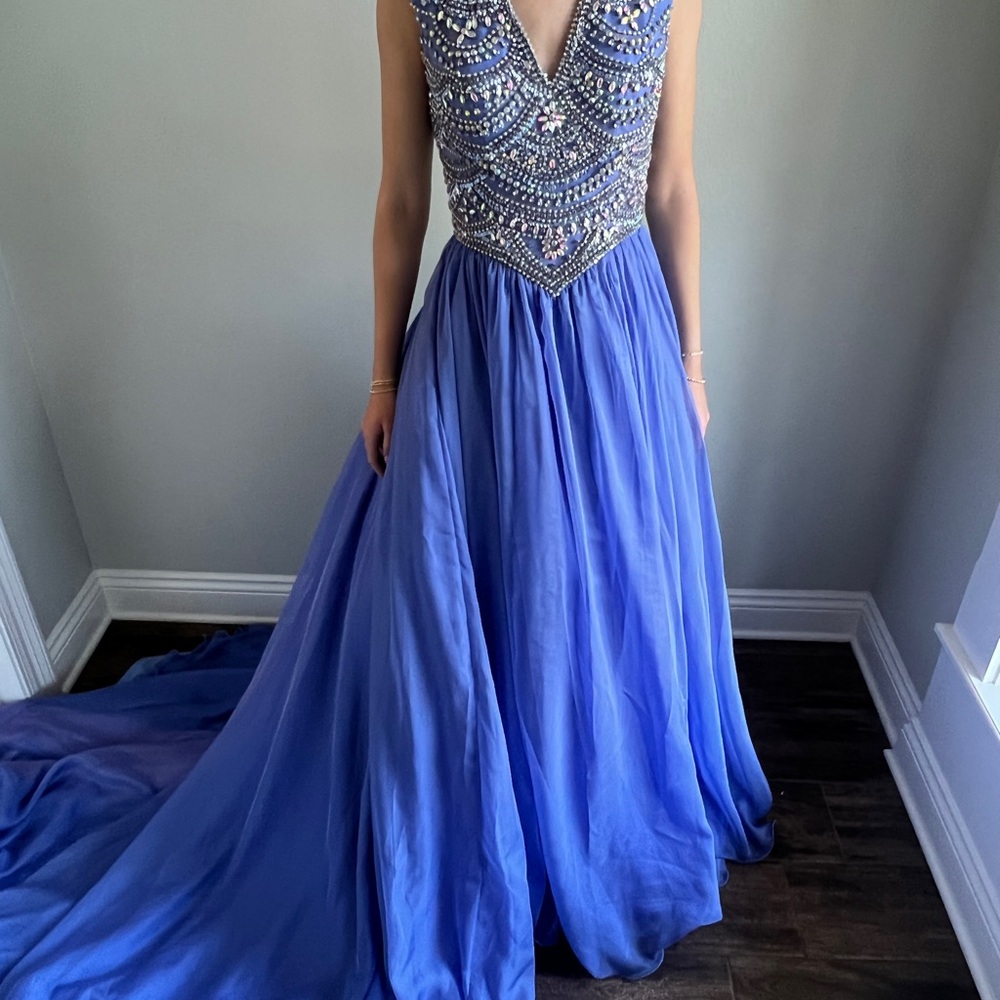 Custom size 0 pageant gown